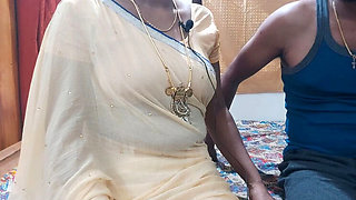 Hot Tamil Aunty Sheela Jackson Fucks Young Guy - Homemade Doggy Style Sex