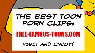 Strapon and dildos of famous toons