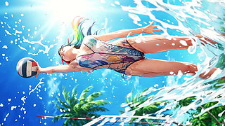 The Joyful Days 18+ of Beautiful Anime Girls: Sakura Tennis 3D Anime AI-Generated