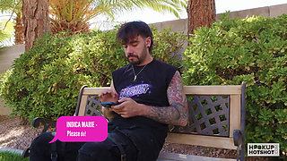 Indica Marie Gives Blowjob Before Getting Penetrated