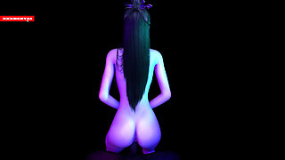 Dancer Frame Rate Temptation - 3D Animation Hentai