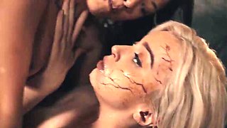 Wild Lesbian Orgy - Lexi Lore & Lulu Chu Scissoring & Pussy Licking Compilation