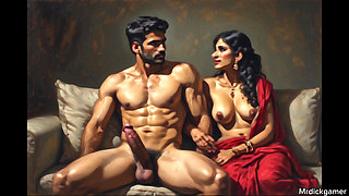 Cheating girlfriend with her boyfriend's stepbrother fucking with condom in hotel room