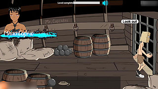 FuckerMan series - Pirates rule the seas and women pirates are hot and ready to fuck