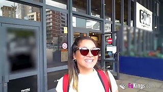 Amateur Teen Beth Choy Casting - Sweet Brunette Begins Her Porn Career Dream