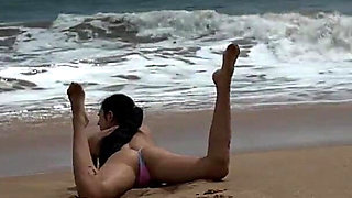 Topless on the Beach, Pussy Fingering, Outdoor Nudity