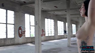 Bootylicious German COUGAR Marisa Ehret solo erotic striptease flick