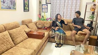 Bhabhi Devar Sex - Bengali Wife in Saree Gets BBC Doggystyle Fuck