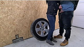 Sunday Quickie With Mature Wife, She Remove Off Condom And Jerk Me, Cum On Her Panties