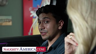 Brittany Andrews the Lonely Housewife Craves Stepsons Big Cock in Stepmom-Step Son Step-