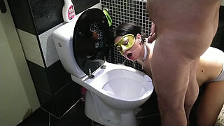 Slave Slut Mouth Served as a Toilet
