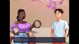 Horny sexy, play game, old & young