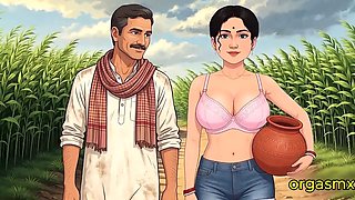 Indian Desi Asian Bhabi Ka Khet - Outdoor MILF