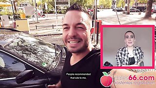 Emotional Lou Nesbit's cumshot movie