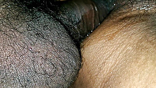 Real Indian Stepsister helps stepbrother cum quickly in her panties while parents wait outside