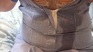 Naughty Nurse Julie - Oiled Tits & Bare Pussy Tease - 002-v-v-4-nurse-boobs