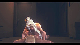 Genshin Impact Hentai - Ningguang Boobjob and Fucked with Creampie Uncensored - Japanese Asian Manga Anime Game Porn