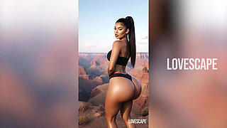 Mountain Meadow Latina Slut - Rough Doggy & Dripping Finish