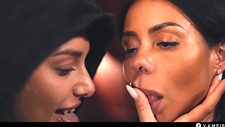 Latina Mesmerized into Submission - Canela Skin & Shelena Vampire Lesbian Domination
