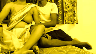 Busty Desi Beautiful Share wear Bhabi with big boobs is a cock adoring.