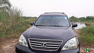 Pretty Girl Got Picked up in the Village and Fucked Outdoor in the Car as Testing Before Arriving Home for the Real Sex