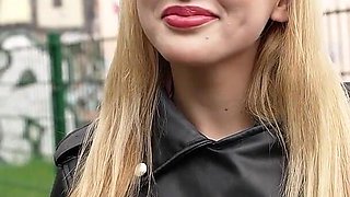 German Scout - Anal at Pick up Casting for Big Boobs Blonde Latina Lola Morango