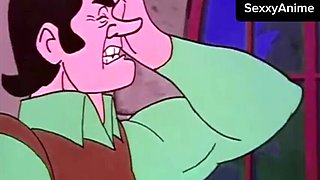 Retro Cartoon Orgy - SexxyAnime Gangbang & Big Cocks