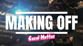 Hot Backstage I Fill the MILF's Pussy and Big Clit with Cum!