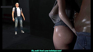 Seductive Pixelation: Goddess Awaits - 3D Animation Hentai