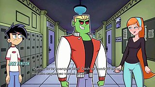 Getting a handjob from Kate in Amity Park