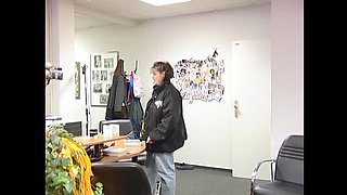 Pregnant Teen Brunette Sucks Old Man's Big Dick and Gets Cum on Tits