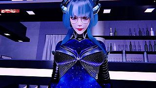 VR Glow-up: 3D Goddess Seduction - 3D Animation Hentai