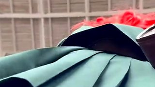 Sexy huge ass latina amateur rides fetish dudes cock