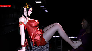 Goddess Avatar of the Booty Gods - 3D Animation Hentai