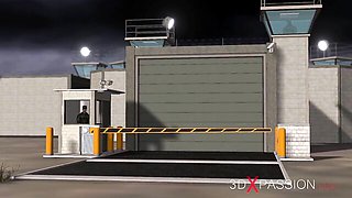 3DXPassion featuring cocotte's extreme gagging video