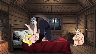 Halloween Hentai Special: Crazy Fucking at Crystal Lake Camp with Octopussy