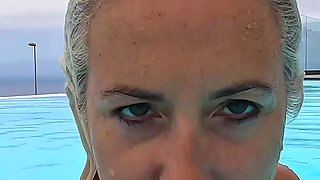344 MILF Underwater Anal Creampie Prolapse