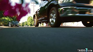 Lesbian asian MILF Dana fingering her GF