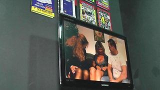 In the porn booth milfs punishment horny cock - 3