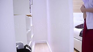 Pinay Student Homemade - Solo Masturbation Before Going To School