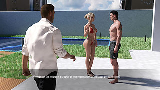Shared Desire: Hot Wife Does Naughty Things in the Bathroom While Having Guests in the House - Episode 11
