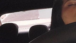 Car Tales: Big-ass Brunette Got Cum on the Back Seat