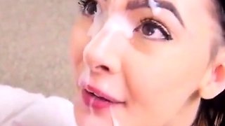 Monster Amateur Facial with Slow-Mo Replay