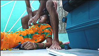 Hot Indian Tution Teacher Gives Special Lesson to Student