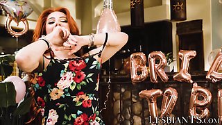 TS Ariel Demure fucks future sister in law Codi Vore deep and raw