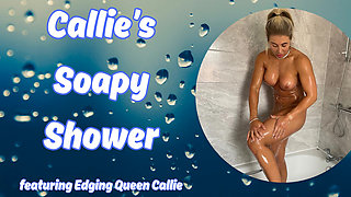 Callies Soapy Shower Cleaning the Bath Tub