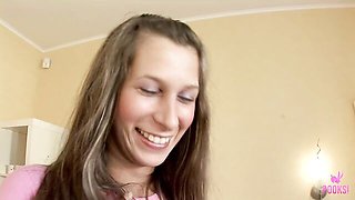 Joyce and Ivan's reverse cowgirl sex