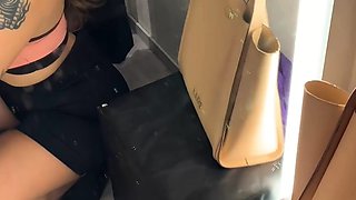 Public Blowjob in shopping