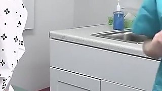 Knocked-up Teen Lets Perv Older Doctor and Dirty Nurse Use Her Holes in Exchange for Their Silence ~ Free Full Scene
