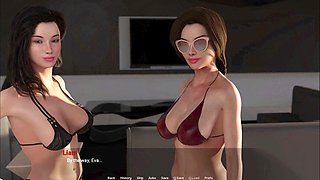 3d sex, in english, cartoon movie